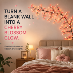 ZOVALIFE BlossomGlow LED Cherry Blossom Lights