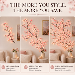 ZOVALIFE BlossomGlow LED Cherry Blossom Lights