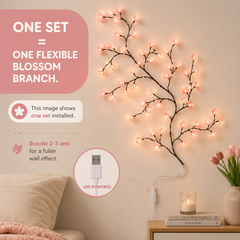 ZOVALIFE BlossomGlow LED Cherry Blossom Lights