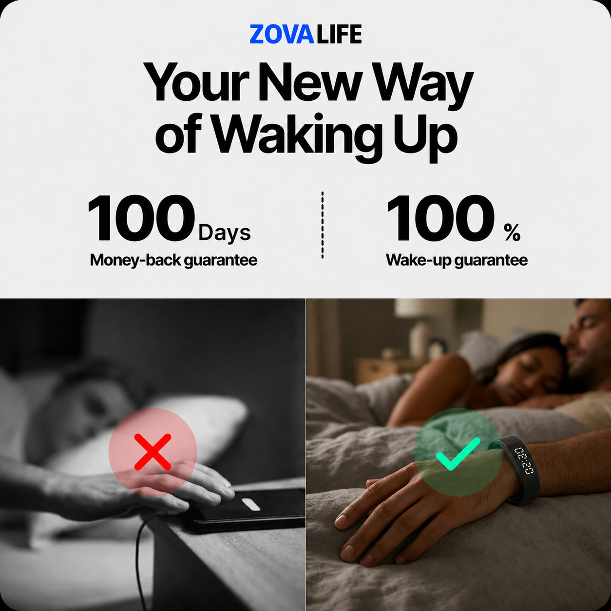 Silent Vibration Alarm Bracelet