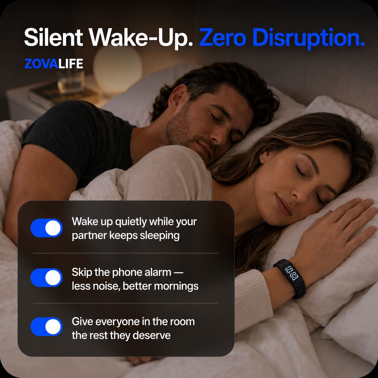 Silent Vibration Alarm Bracelet