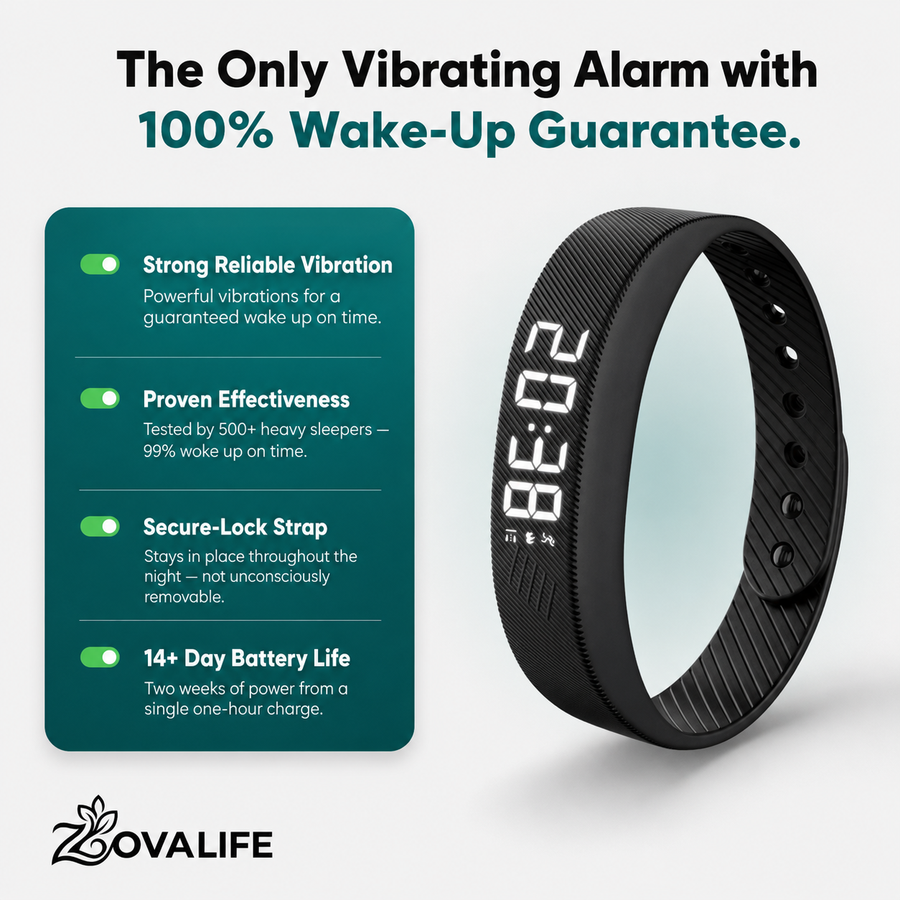 WVKE Silent Vibrating Alarm Wristband