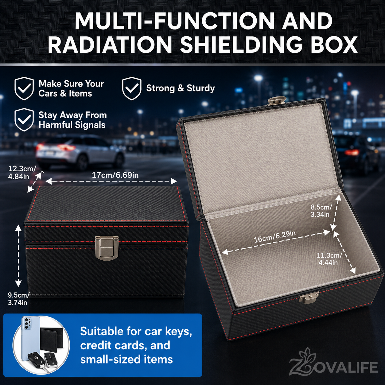 SignalVault Pro - Faraday Signal Blocking Kit