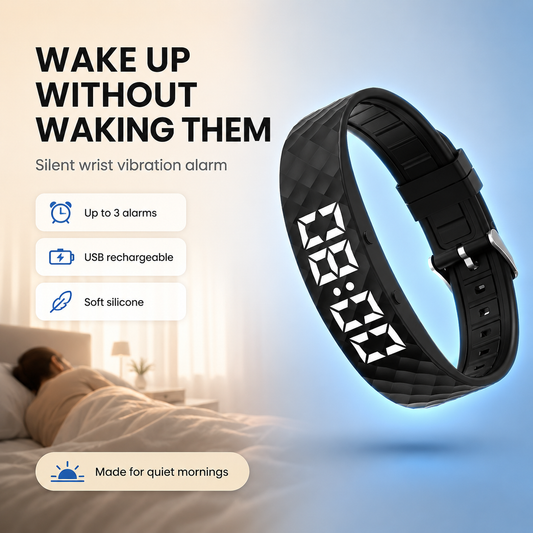 Silent Vibration Alarm Bracelet